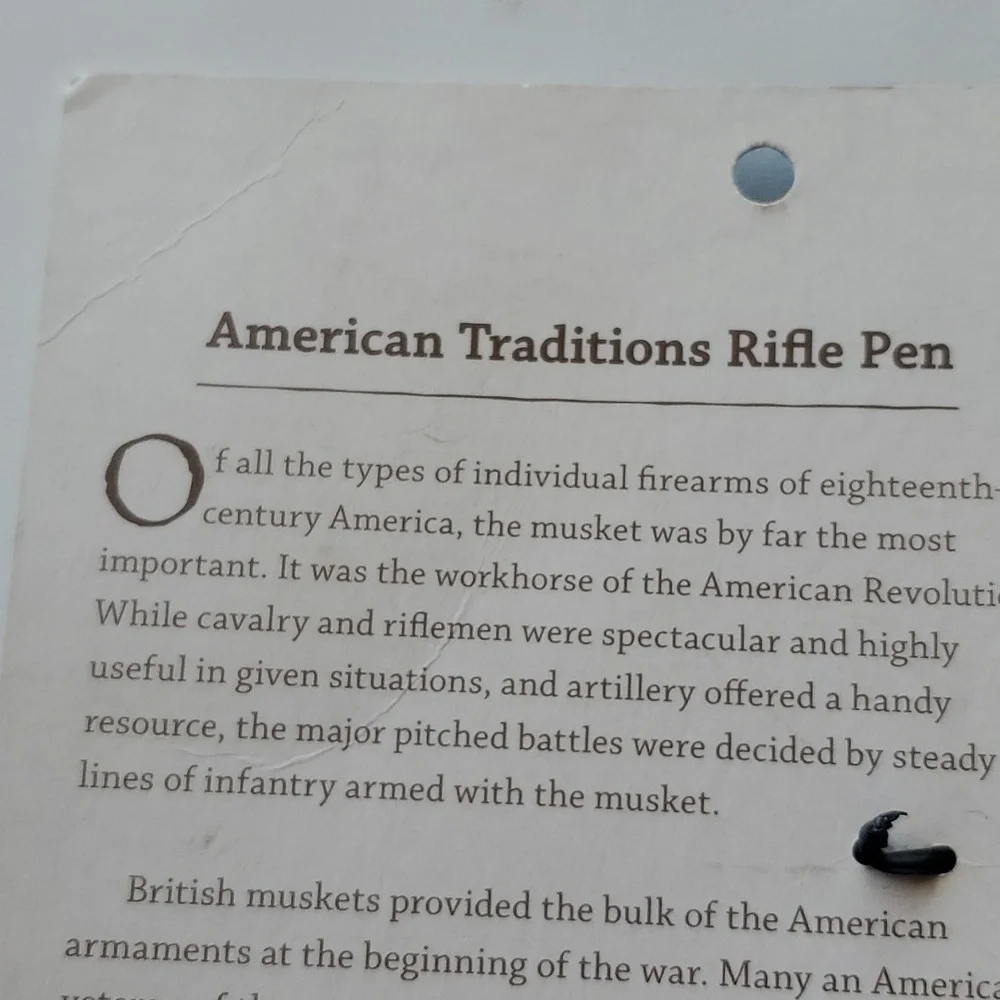 American Traditions Rifle Pen.